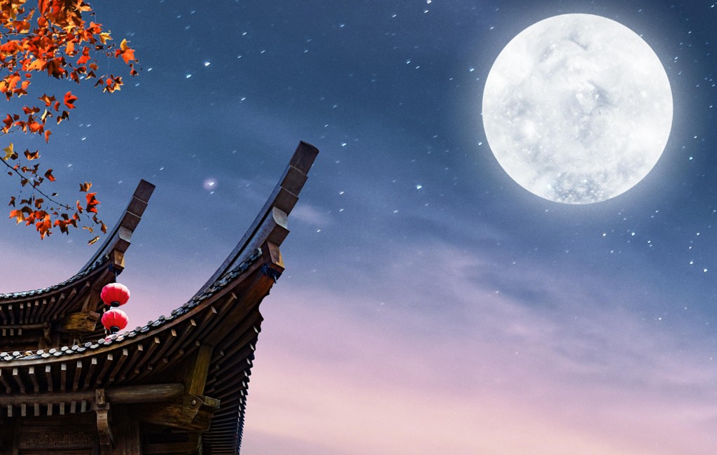 金秋送爽，举杯邀月，祝你中秋快乐